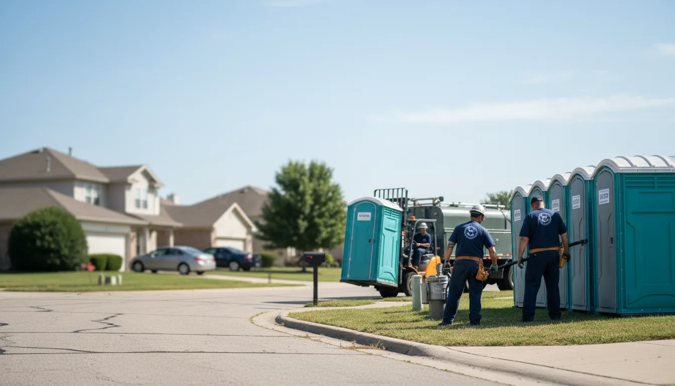 Porta Potty Rental in Pierceville, KS near me
